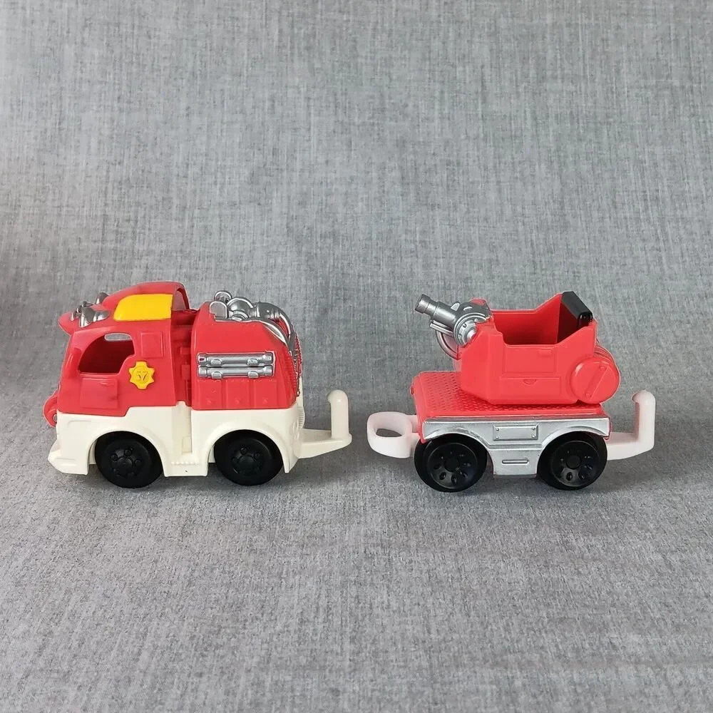 Fisher Price Geotrax Firetruck Fire Truck And Hose Car Rescue Lot Replacements